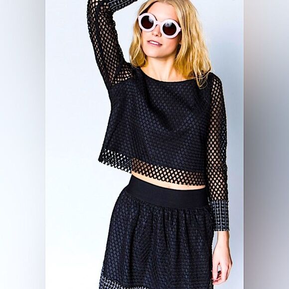 Sister Jane Black and White Skirt Set - Picture 4 of 16